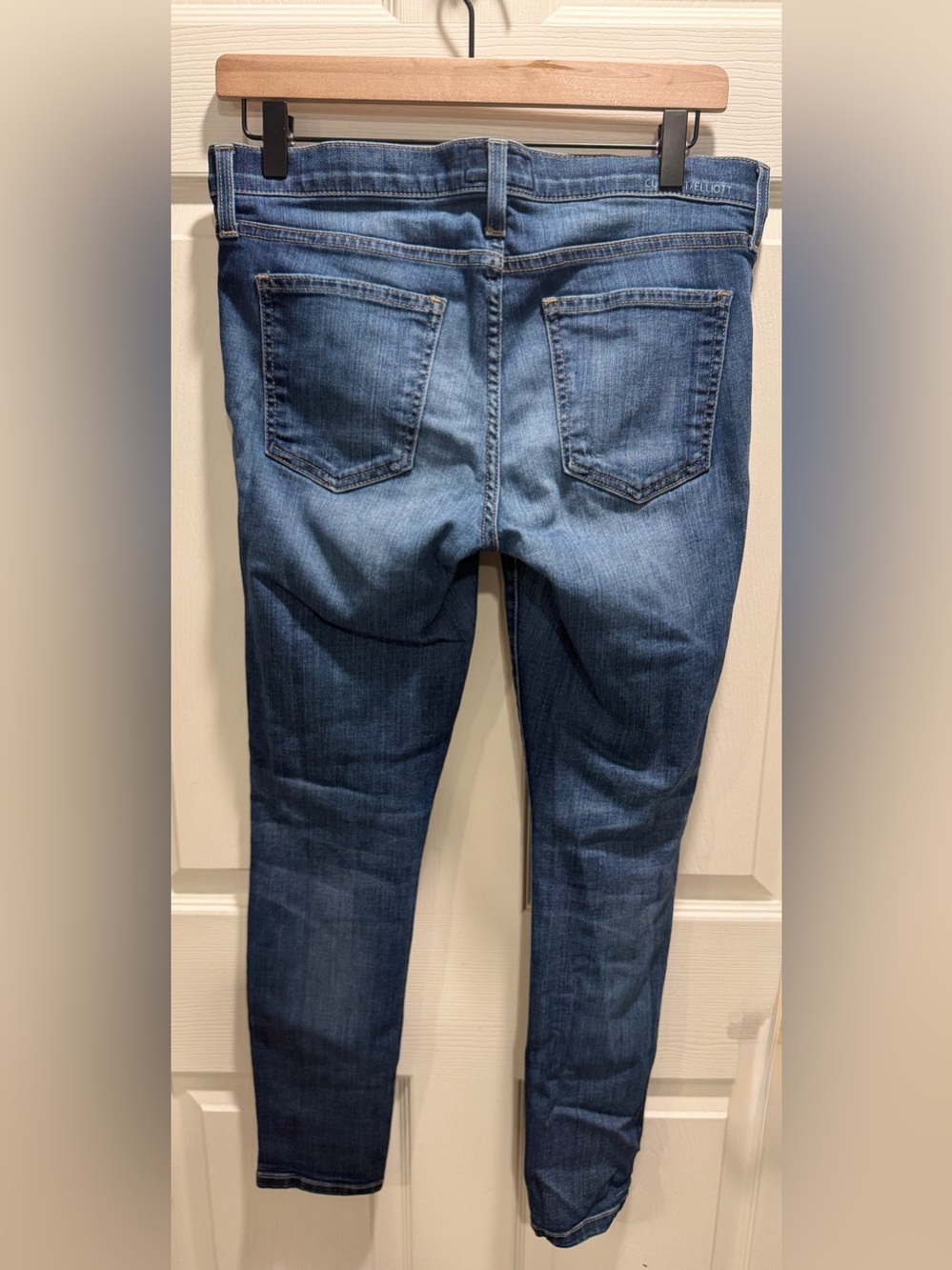 Current/Elliott The Stiletto Townie Jeans Size 29 Blue Skinny Stretch - Picture 8 of 14
